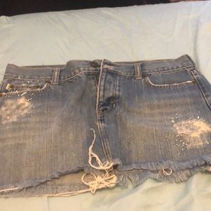 Hollister Jean skirt